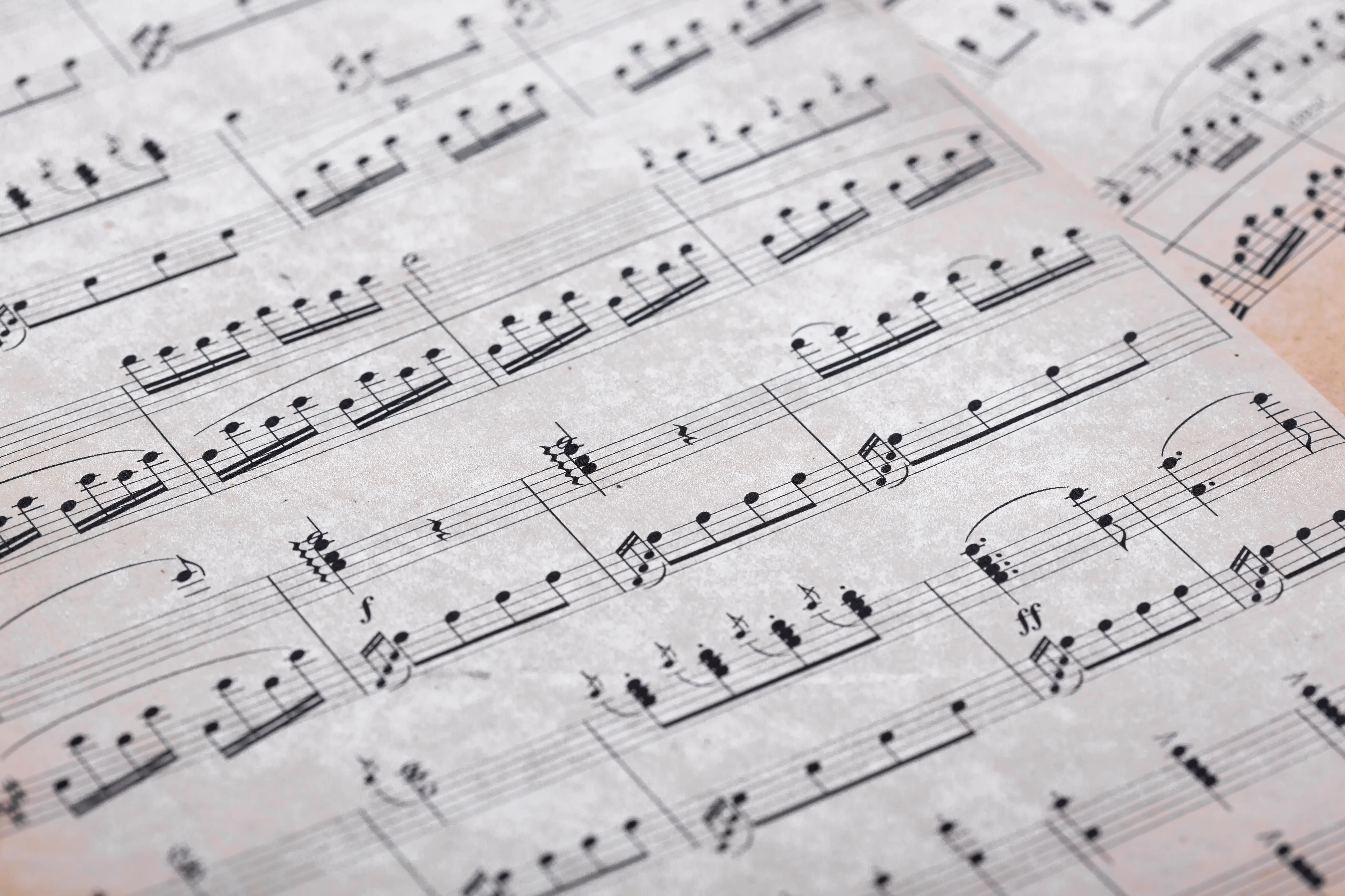Music Sheet Background